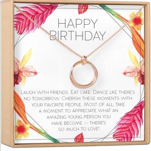 Rose gold Dear Ava Birthday Gifts for Teen Girls: Birthday Present